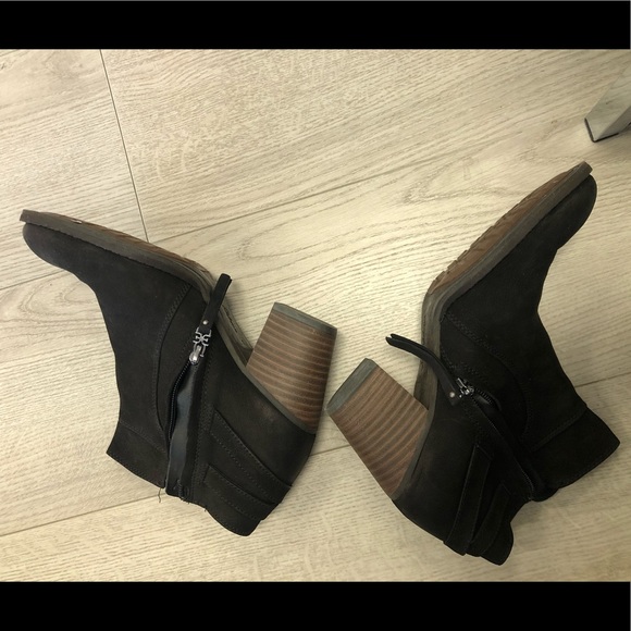 Sam Edelman Suede Ankle Boots - Picture 2 of 5